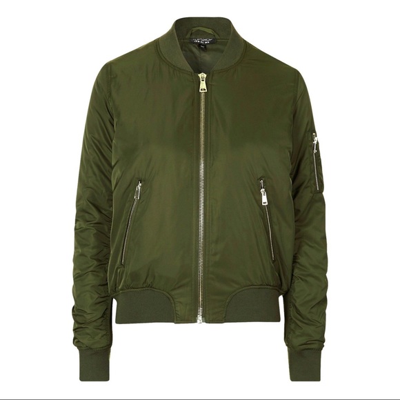 Topshop green bomber - Picture 6 of 6